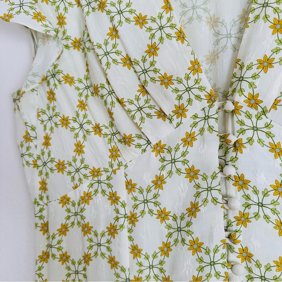 Sandro Mally Floral-Print Midi Dress - Picture 12 of 14